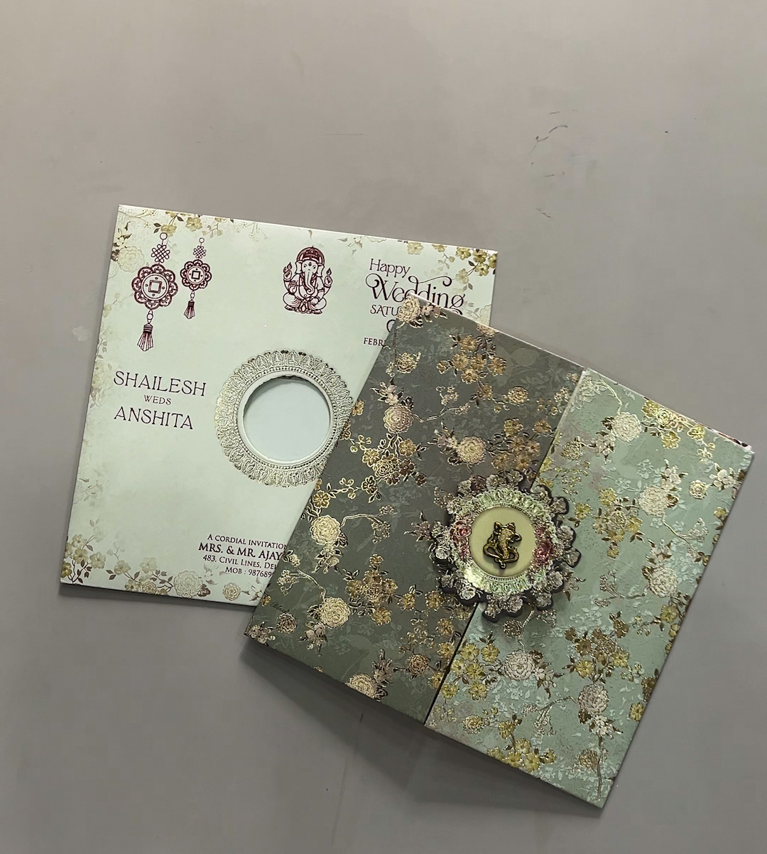 Wedding Card 3297